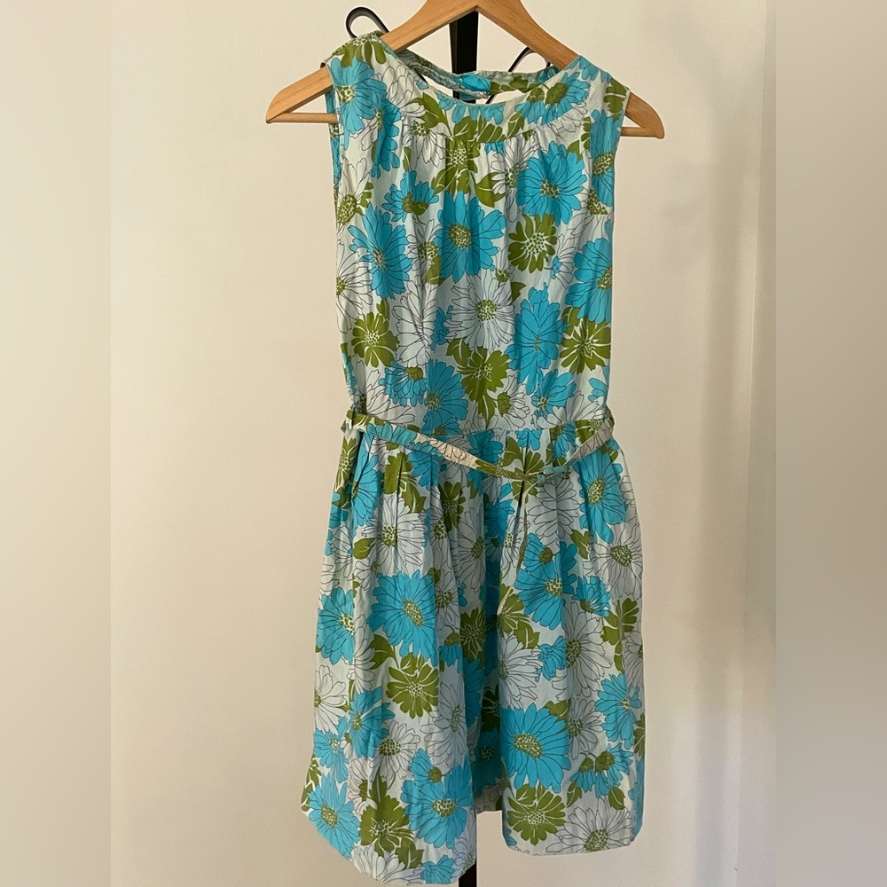 Vintage a-line, knee length dress